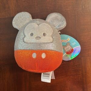 Squishmallow Kellytoy Plush Disney 100 Anniversary Mickey Mouse 5" New with Tag